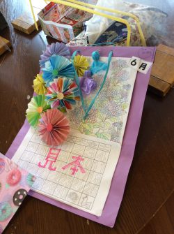 カレンダー作り＆消防訓練