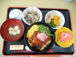 土用丑の日のご飯