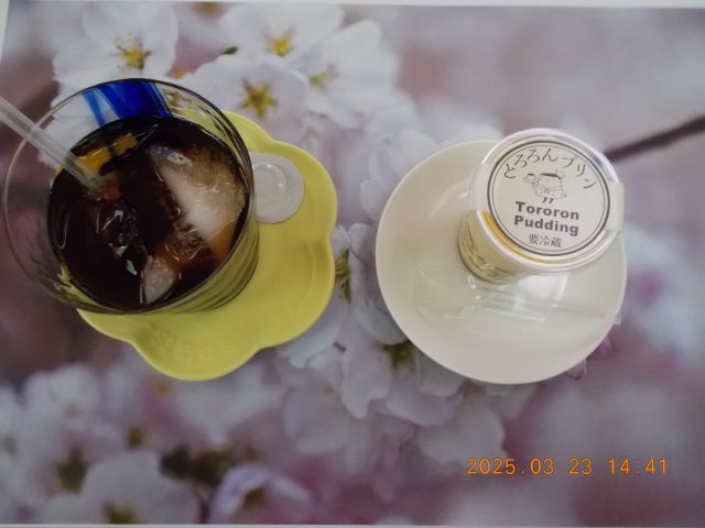 とろろんプリン