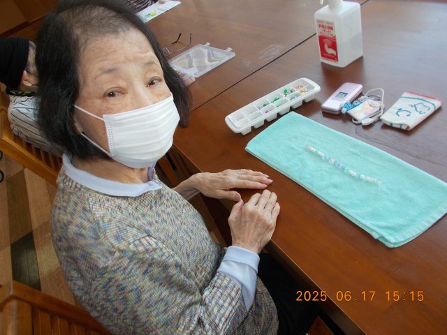 ビーズ作り