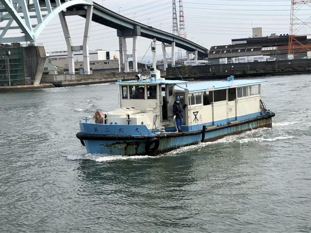 大阪市内でちょっとした船旅