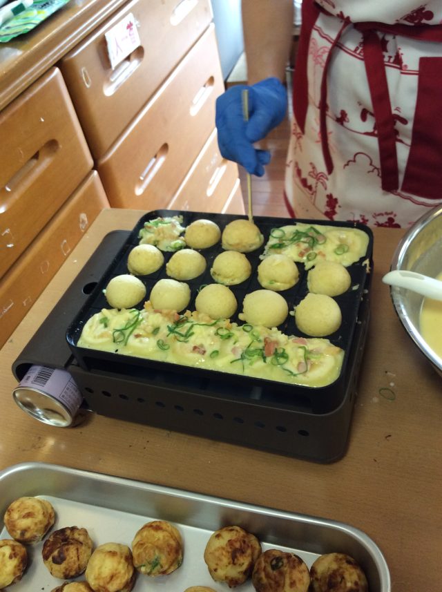 たこ焼きパーティーだﾖ～!(^^)!