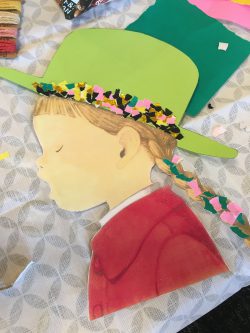 ～～　素敵にちぎり絵　～～